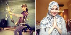 Srikandi Indonesia ini Mirip Penyanyi Raisa