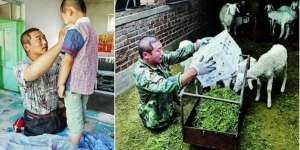 `Aku Tak Punya Kaki, Tapi Punya Semangat Tinggi`