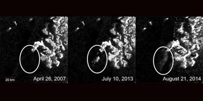 Ditemukan Objek Misterius di Lautan Titan, Pulau Alien?