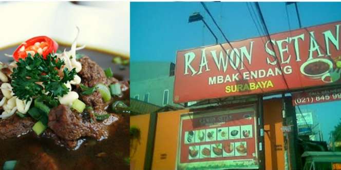  Rawon `Setan` Mbak Endang Surabaya, Ngeri!
