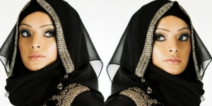 Gaun Pesta Super-Mewah Muslimah