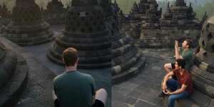 Jokowi dan Bos Facebook Zuckerberg Blusukan di Tanah Abang