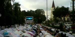 Pemimpin Masjid Minta Maaf ke Gereja di Malang Panen Simpati