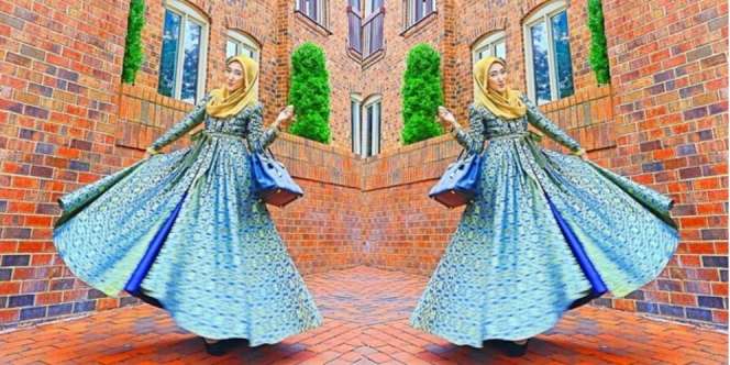 Songket Dian Pelangi untuk Miss Internasional 2014 