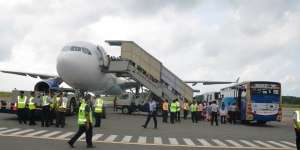 Pesawat Haji Indonesia Mendarat Darurat di Sri Lanka