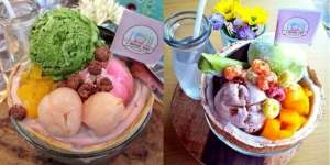 Segarnya Mochi & Es Krim di Tempurung Kelapa