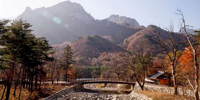 Terpesona Keindahan Taman Seoraksan 