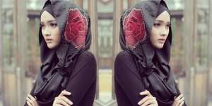 Gaya Hijab Menawan si Cantik Puteri Hasanah