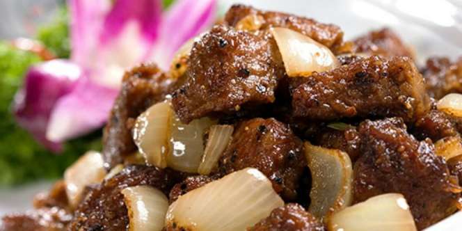 Resep Tumis Daging Daun Bawang ala Resto