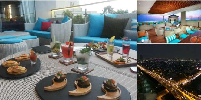 Teropong Jakarta di `33 Degree Sky Bridge`