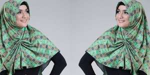 Merkasli: Jilbab Instan Motif Abstrak
