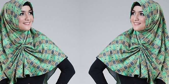 Merkasli: Jilbab Instan Motif Abstrak