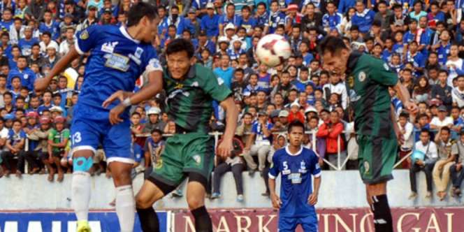 Beredar Video `Sepabola Gajah` PSS vs PSIS, 5 Gol Bunuh Diri