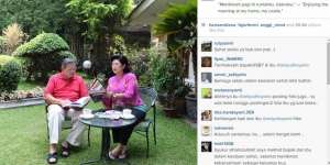 Ibu Ani Yudhoyono dan Instagram