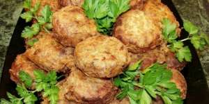 Perkedel Tahu Saus Tiram untuk Vegetarian