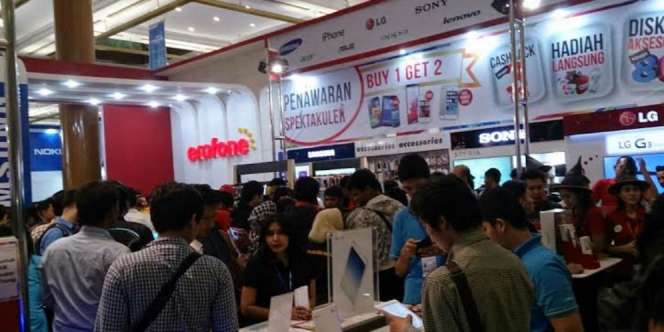 Distributor Ponsel Tawarkan Diskon Hingga 80% di Indocomtech