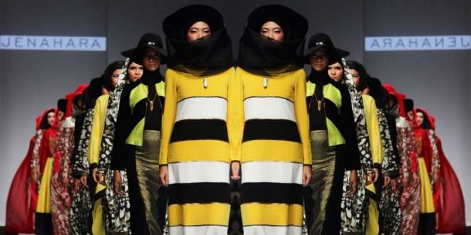 Gebrakan Jenahara di Lantai Jakarta Fashion Week