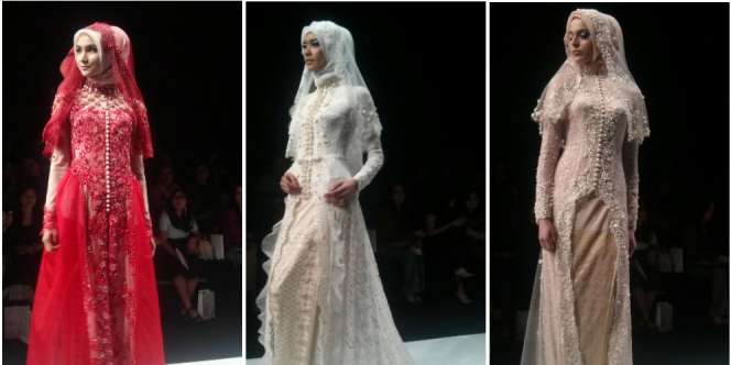 Kebaya Bunga Nan Mewah dan Elegan ala Yasra