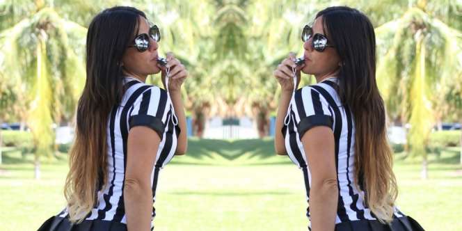 Model Cantik Jadi Wasit Liga Italia