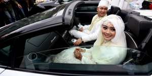 Lamborghini, Tunggangan Nuri Maulida usai Menikah