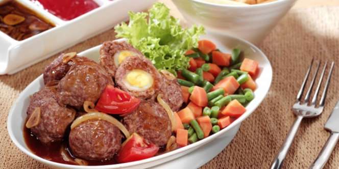 Yuk Buat Telur Berselimut Daging