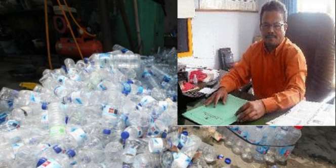 Pria Ini Sukses Berkat Sampah Plastik 