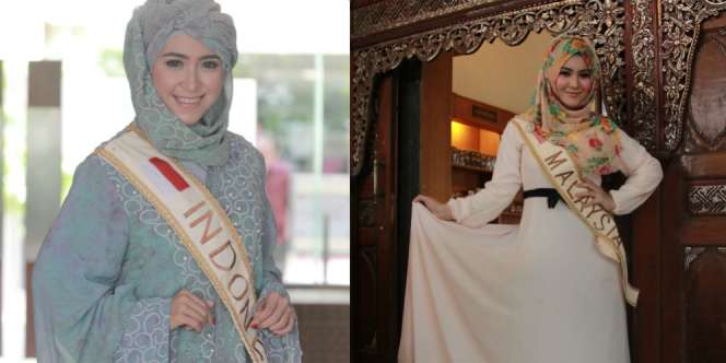 Finalis World Muslimah Blusukan ke Pasar Ngasem Yogya