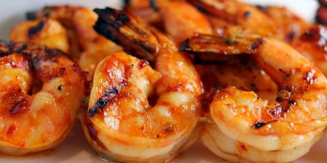 Sensasi Udang Bakar Madu Banyu Mili