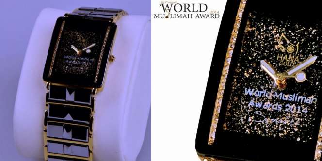 Jam Tangan Emas Buat Jawara World Muslimah 2014