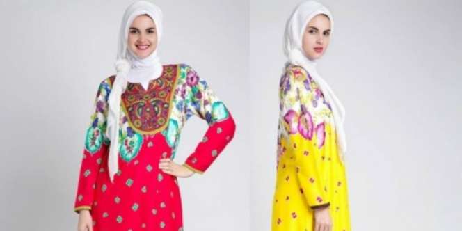 Hijabenka: Motif Cantik, Dress Cotton Raflo