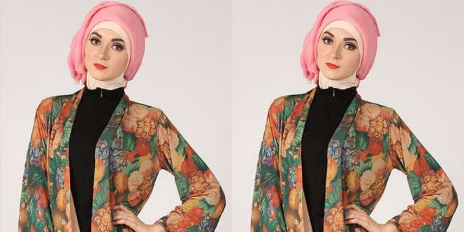 The Hijab: Tampil Keren dengan Adara Floral Outer