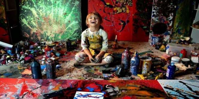 Pelukis Cilik Dunia yang Jadi Jutawan