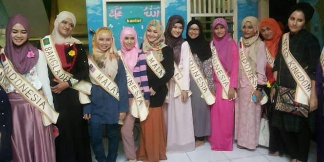 Finalis World Muslimah Jadi Seleb di Negara Masing-masing