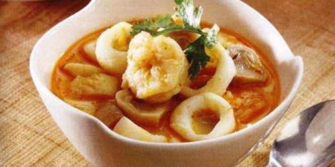 Resep Tom Yam Seafood 