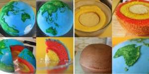 Unik, Kreasi 'Kue Planet Dunia'