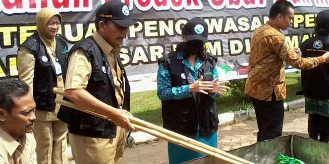 Obat dan Makanan Ilegal Rp 2 Miliar Dimusnahkan