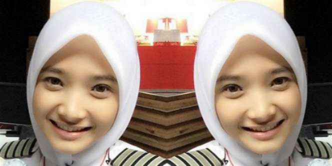 Pilot Imut Berhijab Panen Pujian di Sosmed