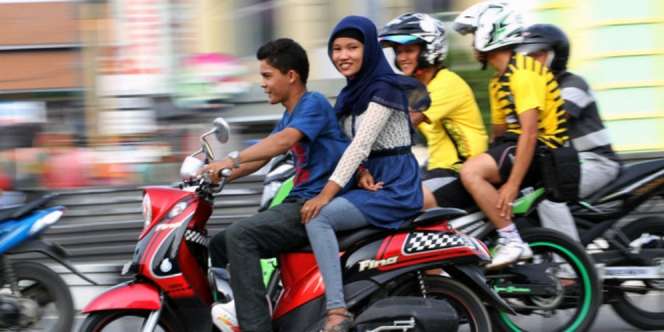 Pasangan Non-Muhrim Dilarang Boncengan di Aceh Utara