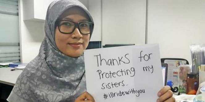 Dukungan untuk Muslim Australia `#illridewithyou` Mendunia