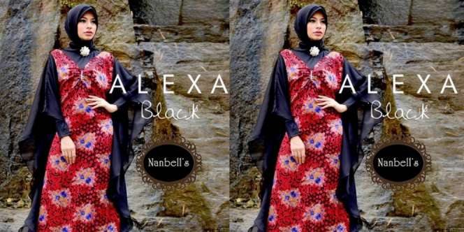 Nanbells: Bersahaja dengan Kaftan Alexa