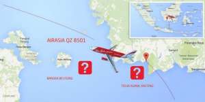 Lokasi AirAsia Hilang Diduga 'Kuburan' Perang Dunia II