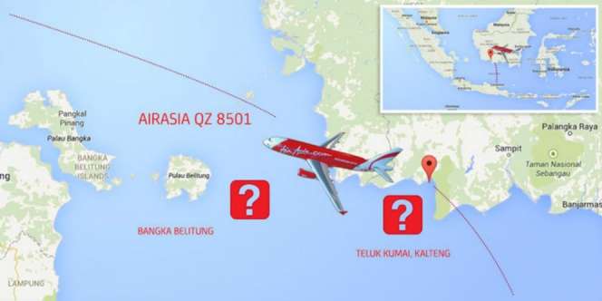 Manuver Terakhir AirAsia QZ8501 Sebelum Jatuh