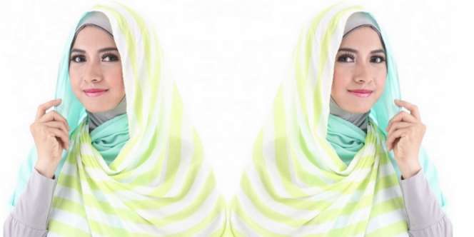 Elanora: Pashmina Cantik Tampil Bersahaja
