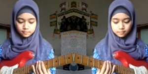 Meliani, Gadis Berhijab Gitaris Cadas