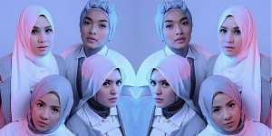 Keakraban 4 Artis Cantik Tak Cuma di Film `Hijab`
