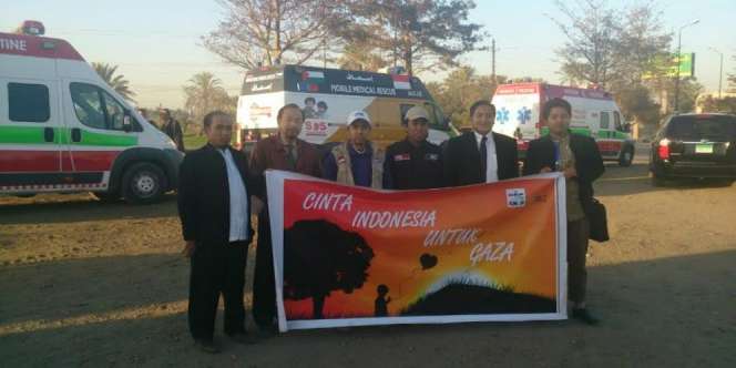 Ambulans Indonesia Masuk Gaza