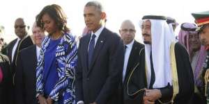 Michelle Obama Kena Sensor Televisi Saudi