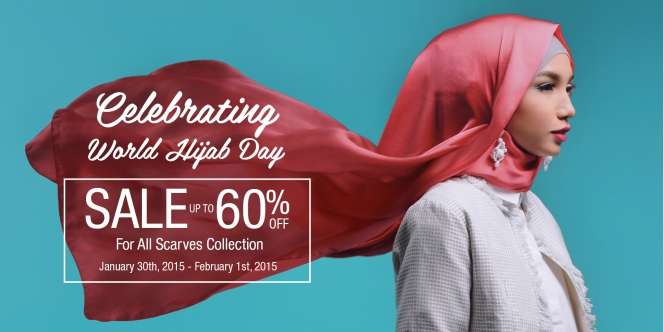 HijUp: Gebyar Diskon Sambut 'World Hijab Day'