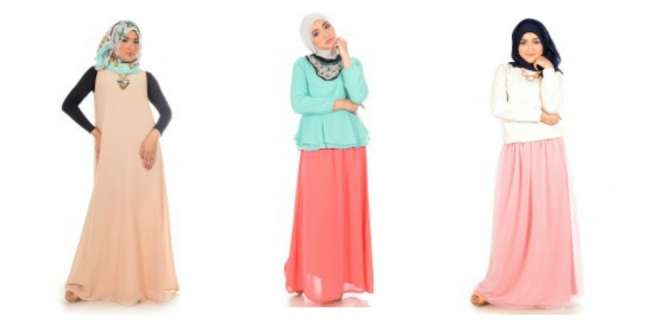 Fzshoope: Hijabers Berani Padukan Warna Pastel 