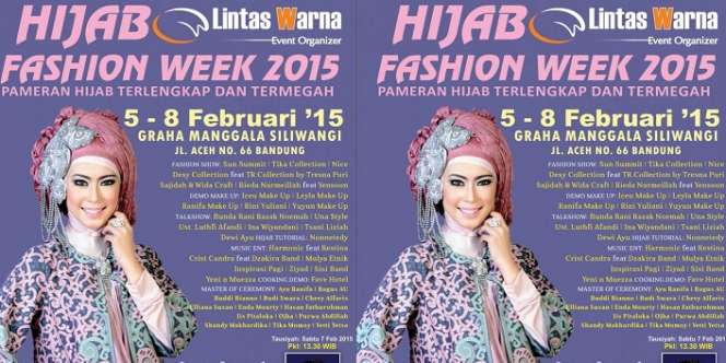 Event: `Hijab Fashion Week 2015` Sapa Bandung